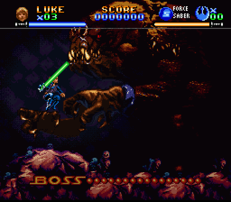 Super Star Wars: Return of the Jedi (SNES Compatible) - Reproduction Video Game Cartridge with Case and Manual