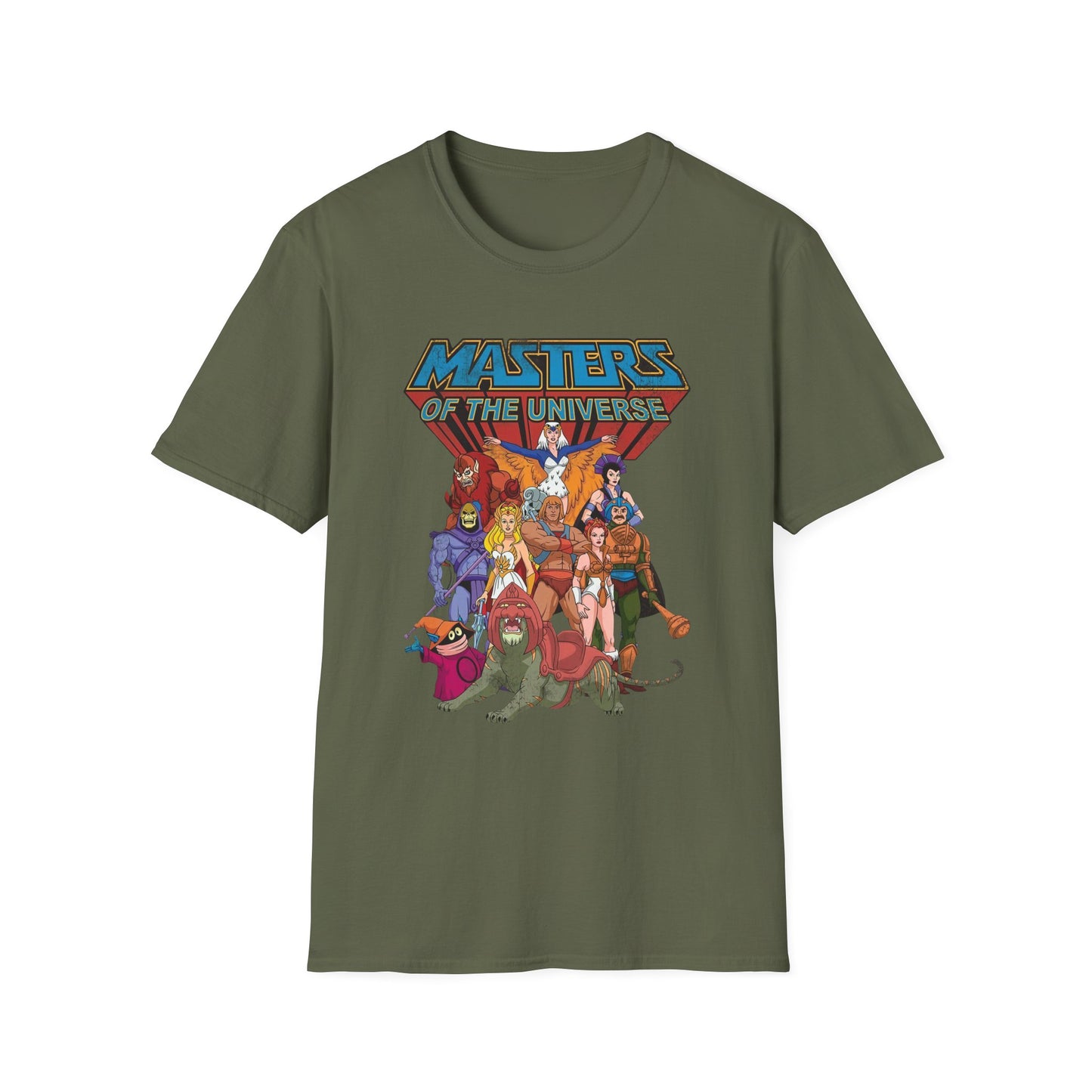 Masters of the Universe He-Man Characters T-Shirt - Skeletor She-Ra And More Retro Graphic Tee