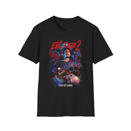 Evil Dead 2 Groovy T-Shirt | Ash Williams Retro Horror Tee