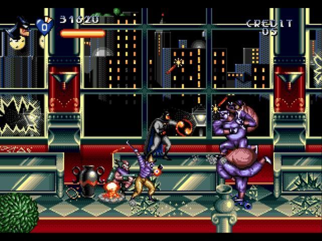 The Adventures of Batman & Robin Genesis Reproduction Cartridge – Complete with Case & Manual