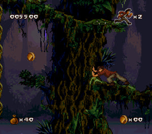 Pitfall: The Mayan Adventure (32X Compatible) - Reproduction Video Game Cartridge with Case and Manual