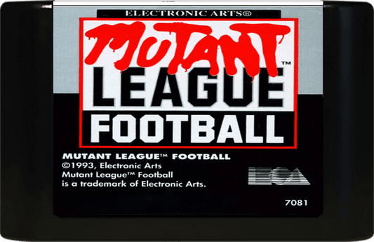 Mutant League Football (Genesis Compatible) - Reproduction Video Game Cartridge image 0