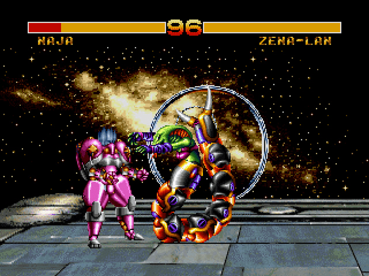 Cosmic Carnage (32X Compatible) (32X Shell) – Reproduction Video Game Cartridge with Case and Manual image 2