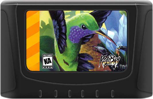 Kolibri (32X Compatible) (32X Shell) - Reproduction Video Game Cartridge with Box and Manual