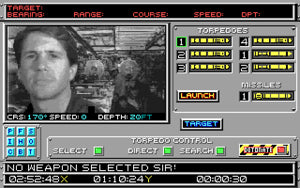 688 Attack Sub (Genesis Compatible) - Reproduction Video Game Cartridge with Case and Manual