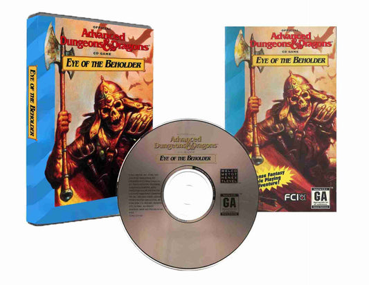 Advanced Dungeons & Dragons: Eye of the Beholder (Sega CD Compatible) - Reproduction Video Game CD image 0