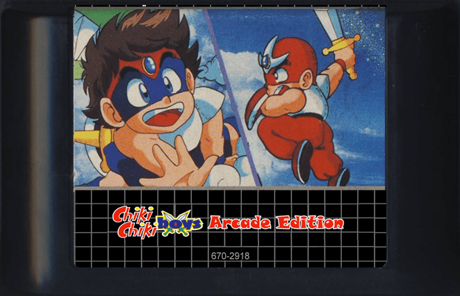 Chiki Chiki Boys Arcade Edition (Genesis Compatible) - Reproduction Video Game Cartridge image 0