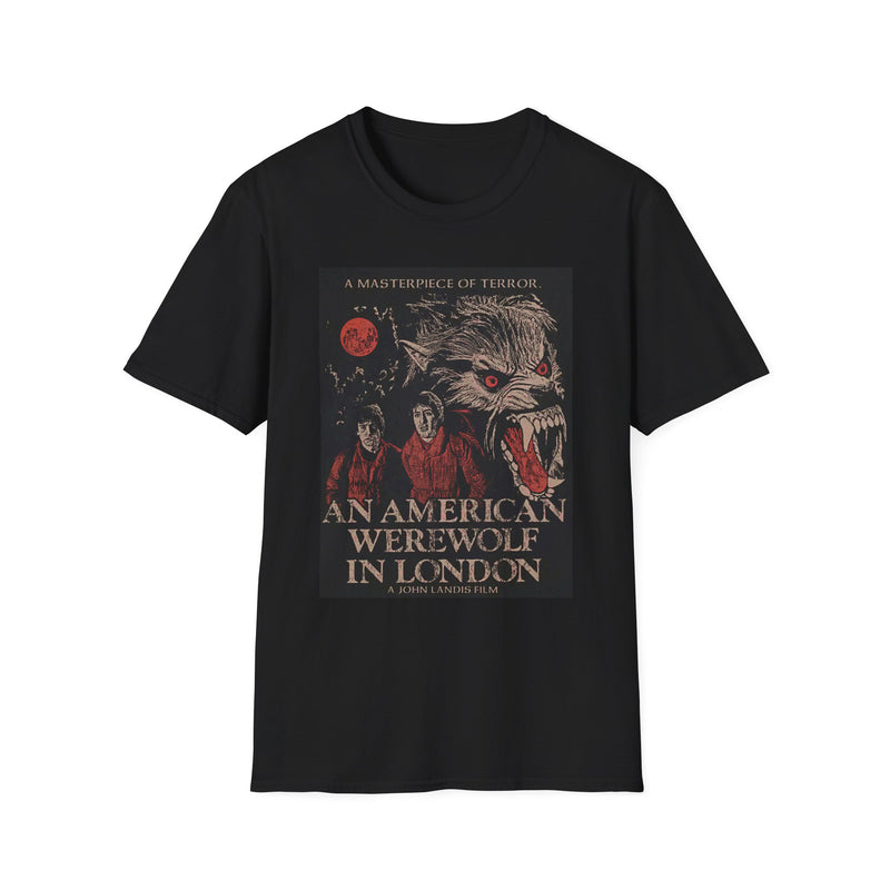 American Werewolf in London T-Shirt - Retro Horror Unisex Cotton Tee