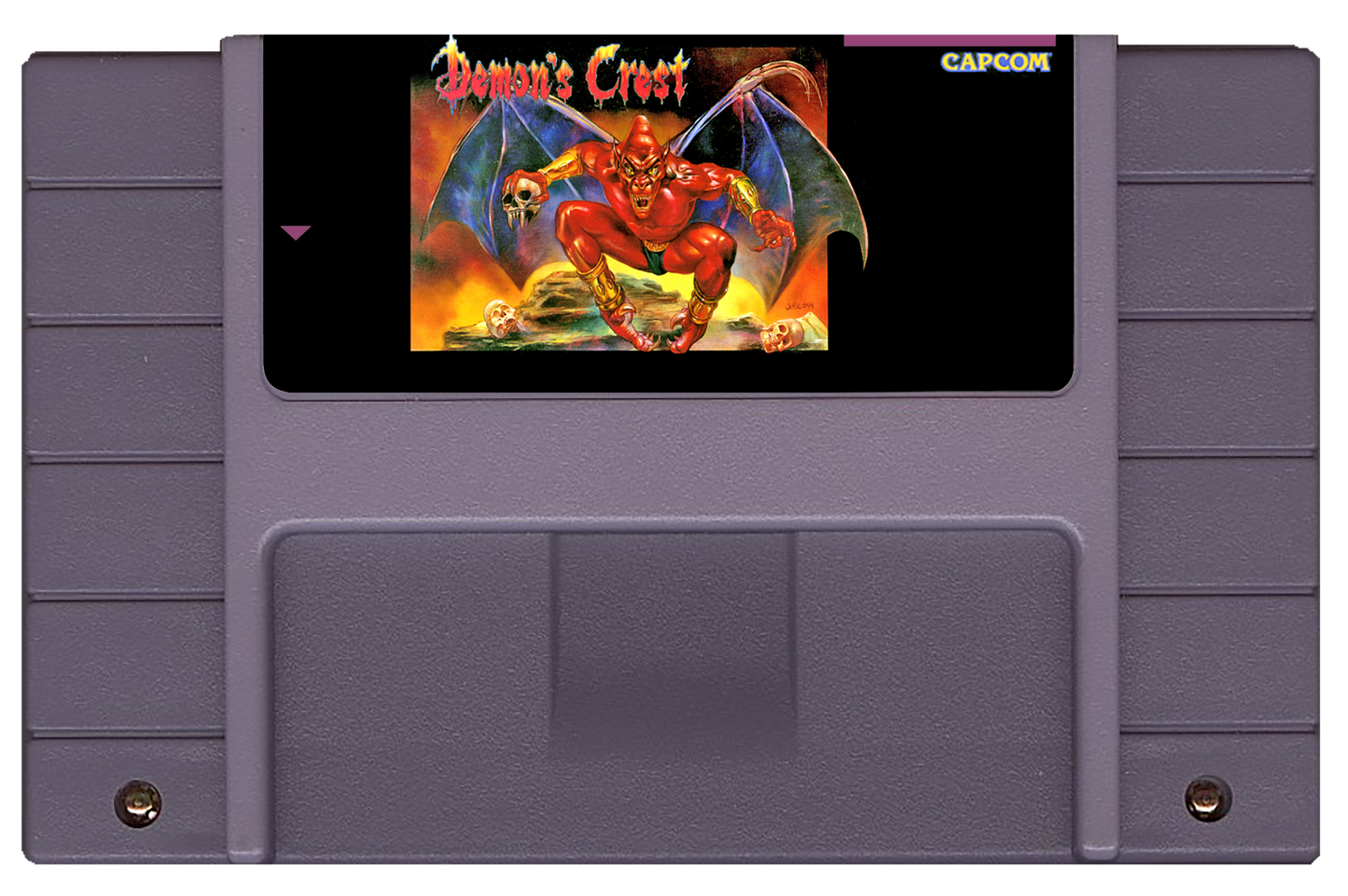 Demon's Crest (SNES Compatible) - Reproduction Video Game Cartridge image 0