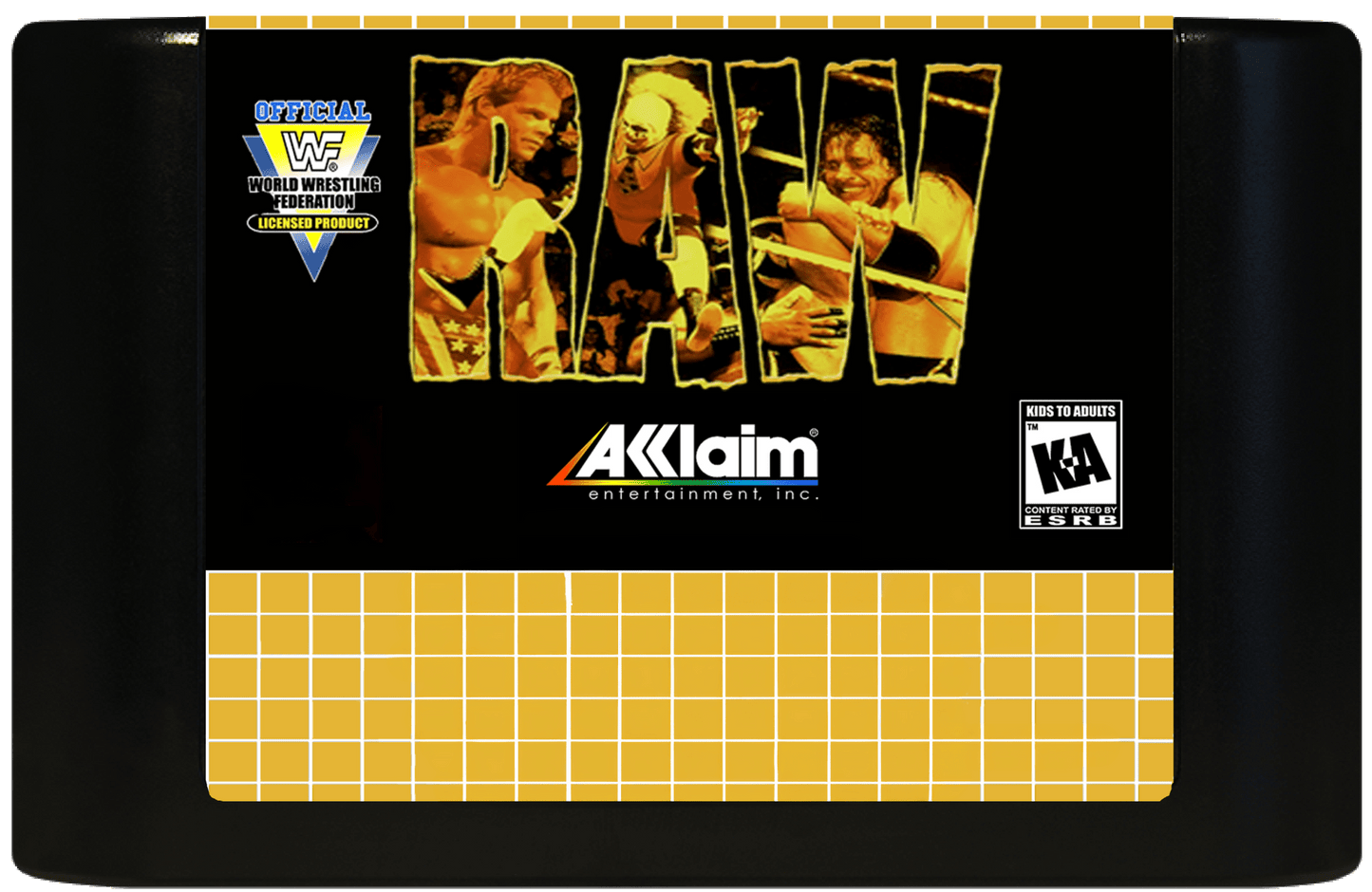 WWF Raw (32X Compatible) - Reproduction Video Game Cartridge image 0