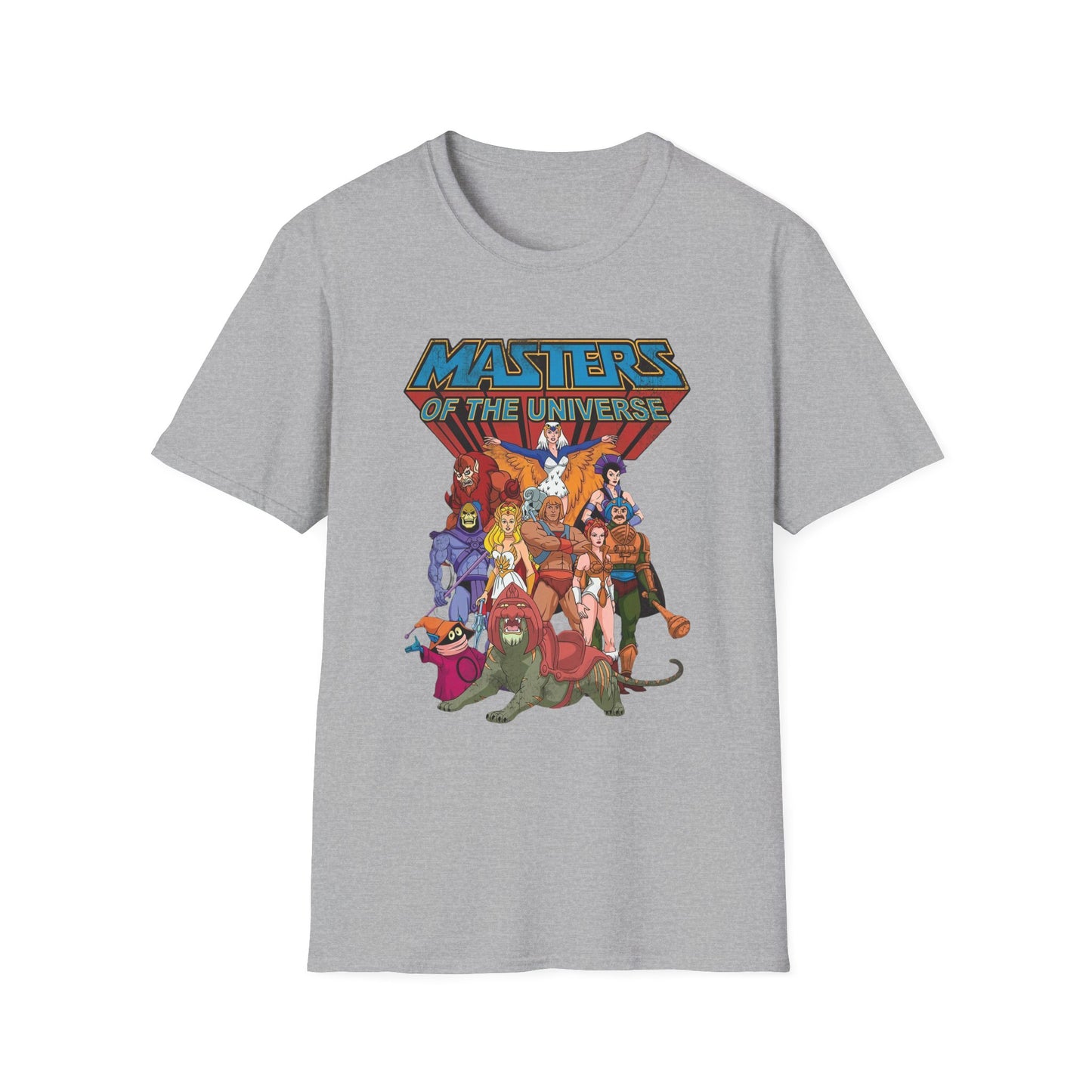 Masters of the Universe He-Man Characters T-Shirt - Skeletor She-Ra And More Retro Graphic Tee