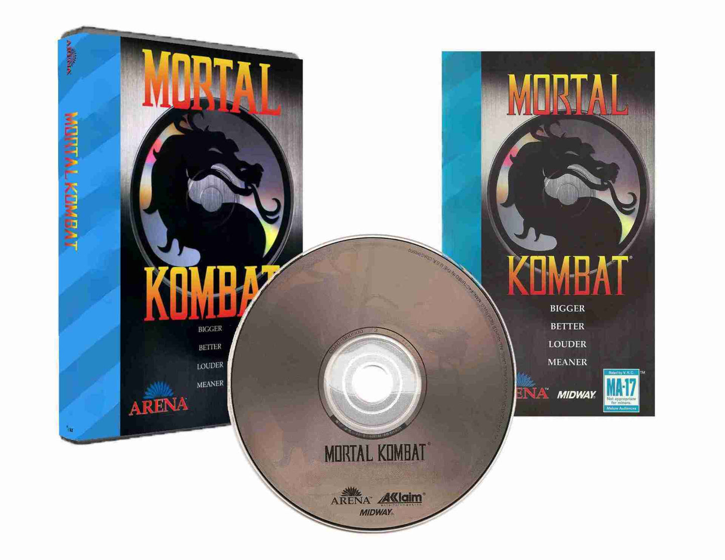 Mortal Kombat (Sega CD Compatible) - Reproduction Video Game CD image 0