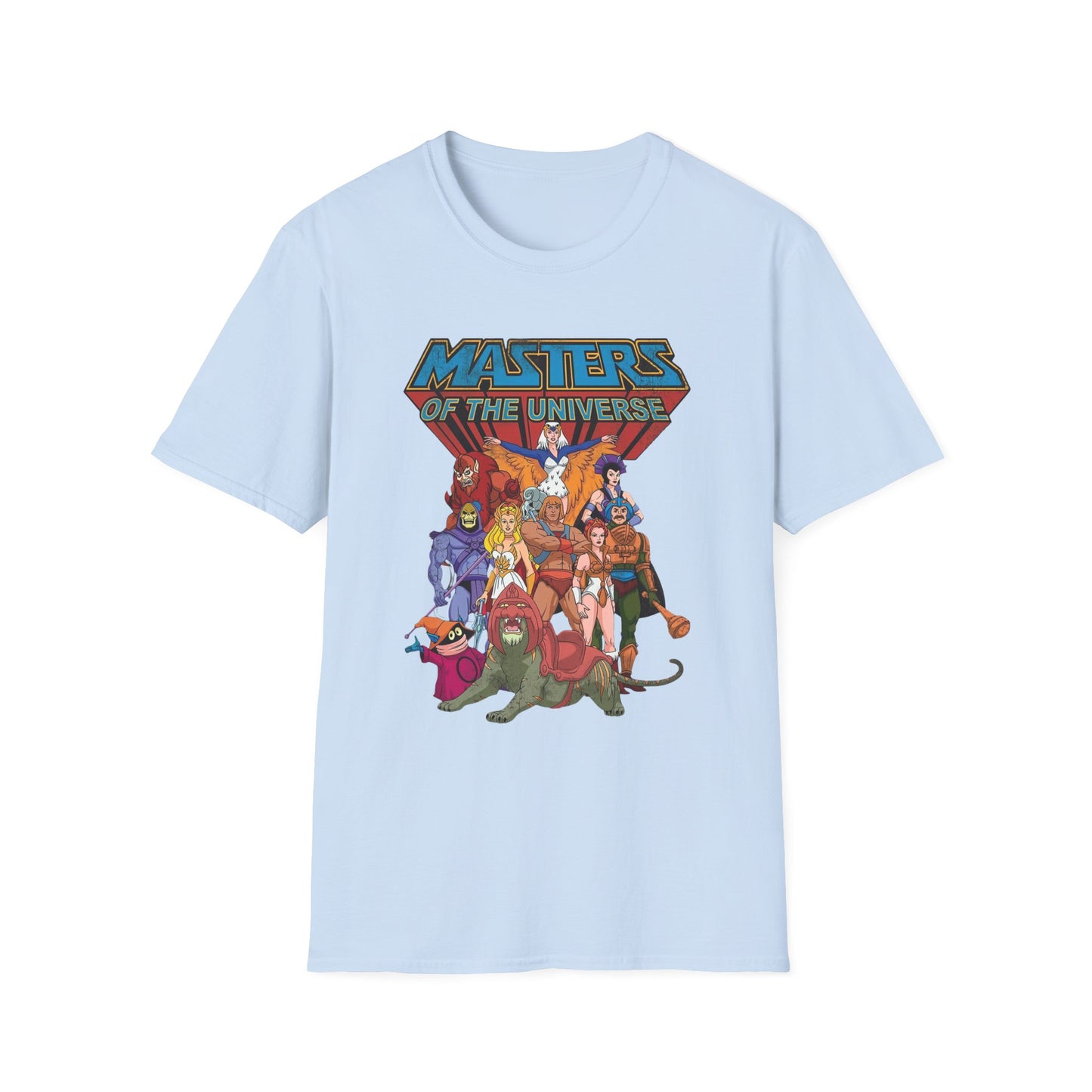 Masters of the Universe He-Man Characters T-Shirt - Skeletor She-Ra And More Retro Graphic Tee
