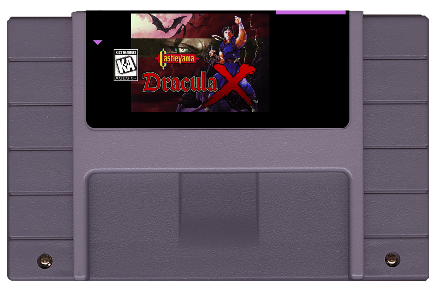 Castlevania Dracula X (SNES Compatible) – Reproduction Video Game Cartridge image 0