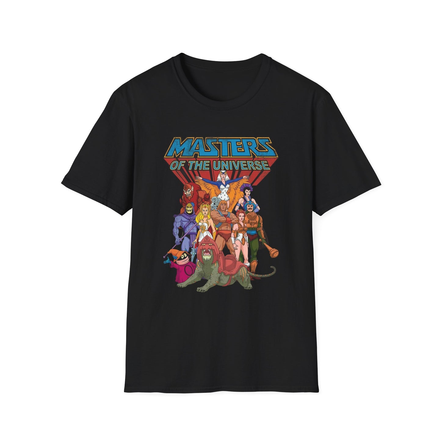 Masters of the Universe He-Man Characters T-Shirt - Skeletor She-Ra And More Retro Graphic Tee