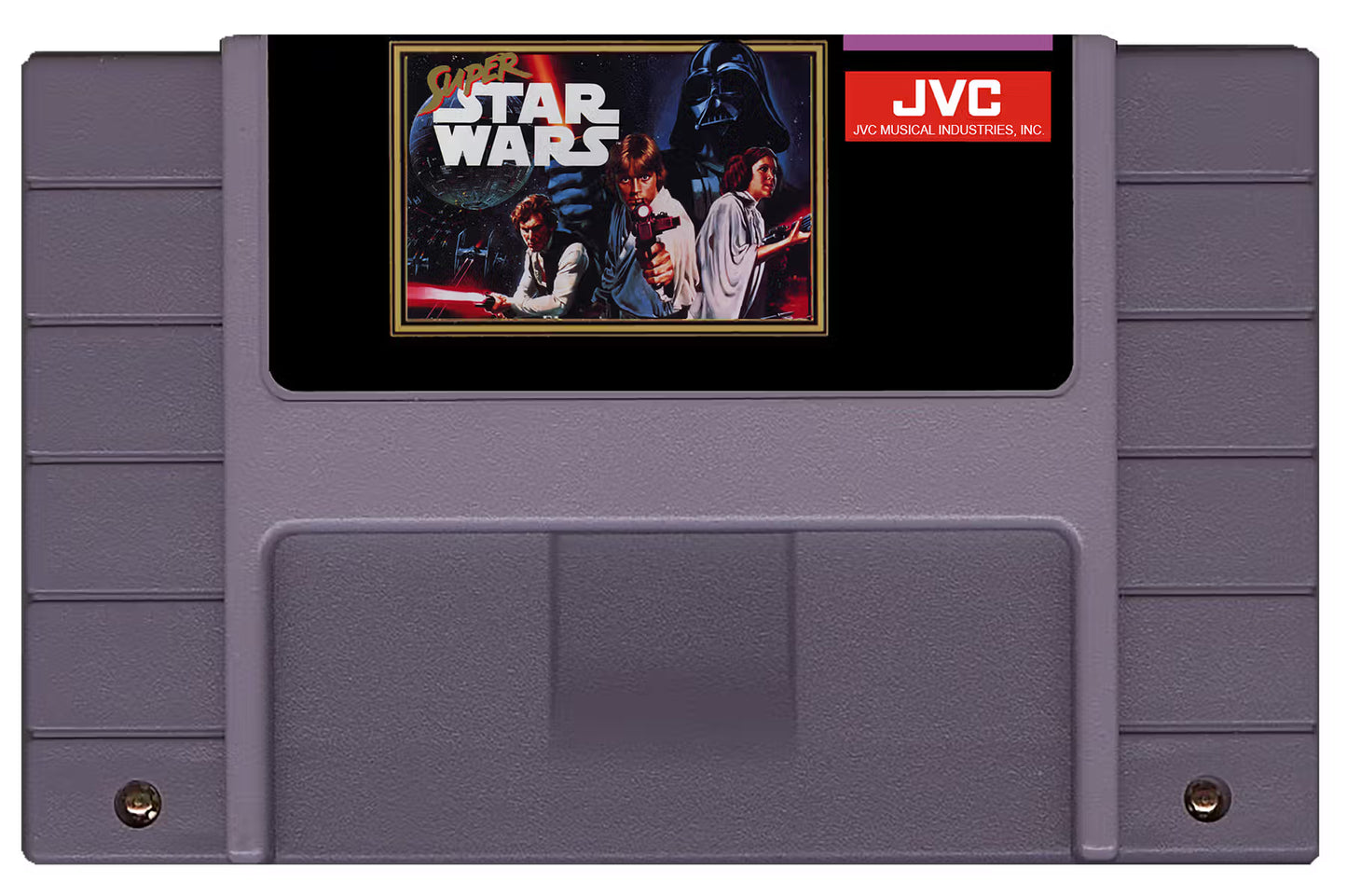 Super Star Wars (SNES Compatible) - Reproduction Video Game Cartridge with Case and Manual image 1