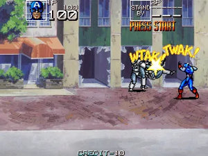 Captain America and the Avengers (Genesis Compatible) - Reproduction Video Game Cartridge