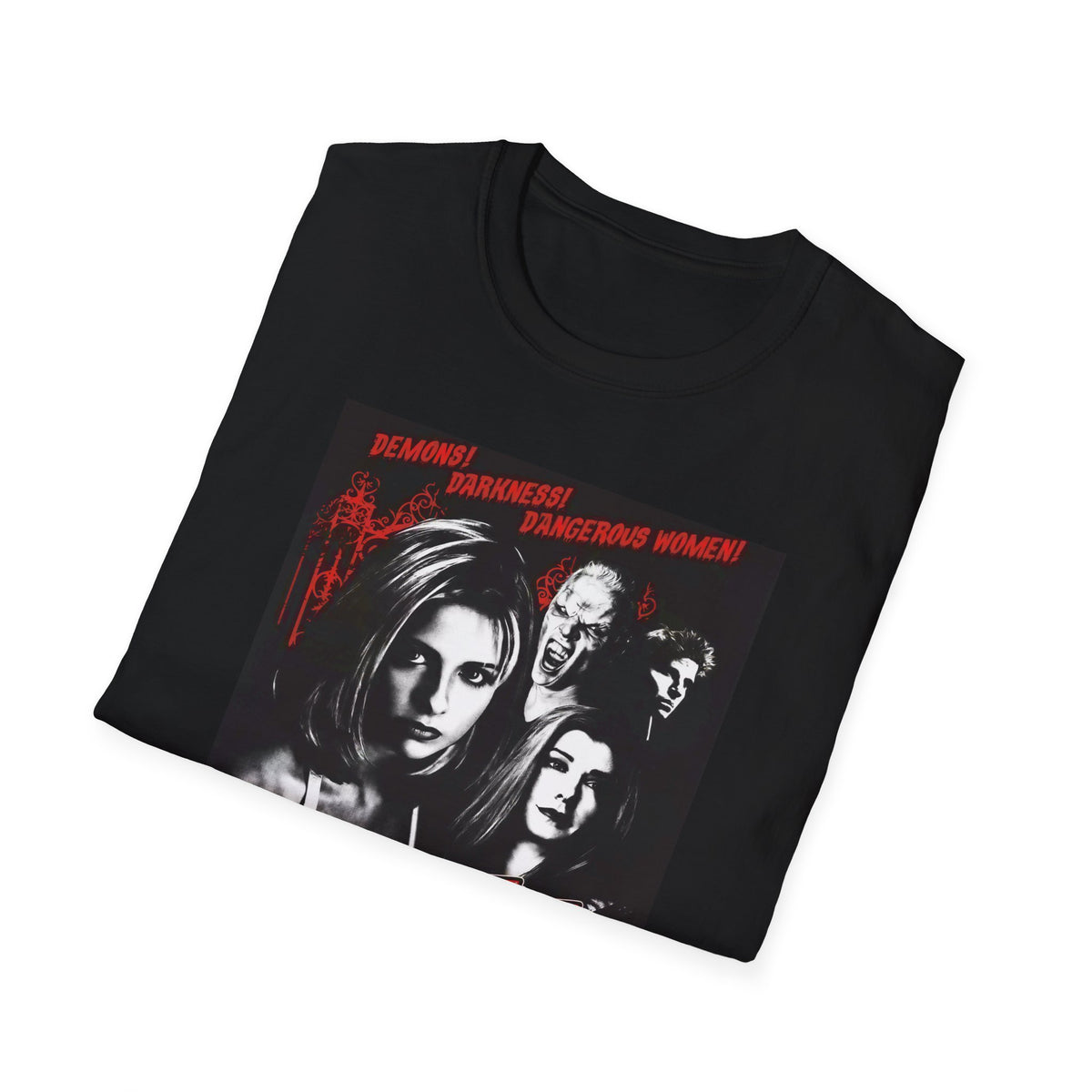 Buffy The Vampire Slayer T-Shirt - 90s Horror TV Show Graphic Tee