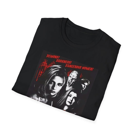 Buffy The Vampire Slayer T-Shirt - 90s Horror TV Show Graphic Tee