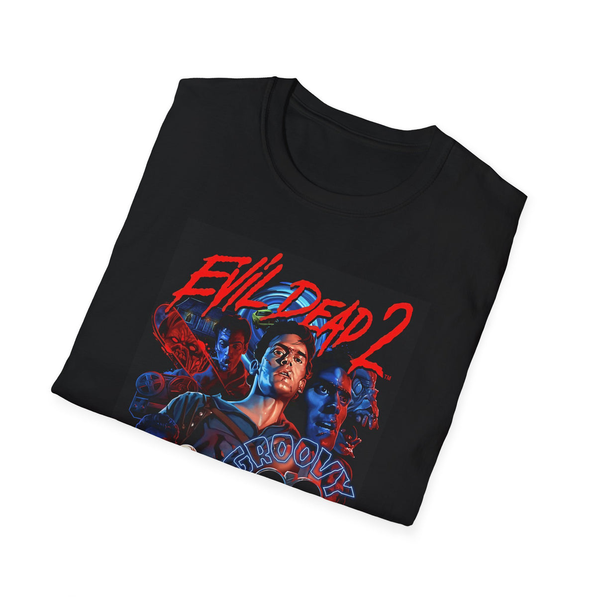 Evil Dead 2 Groovy T-Shirt | Ash Williams Retro Horror Tee