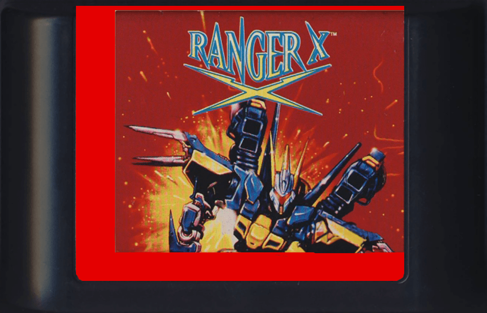 Ranger X (Genesis Compatible) - Reproduction Video Game Cartridge image 0