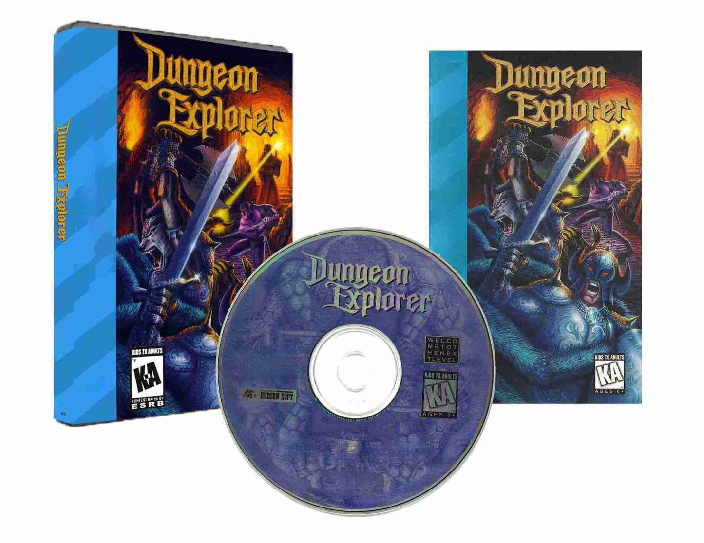 Dungeon Explorer (Sega CD Compatible) - Reproduction Video Game CD image 0