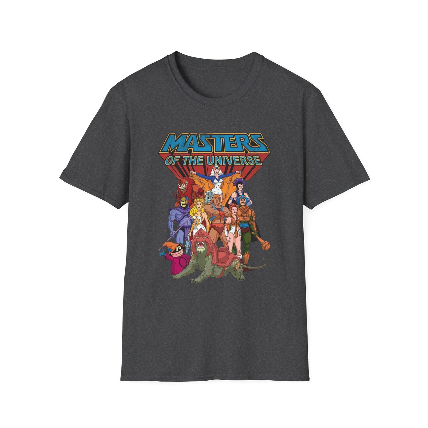 Masters of the Universe He-Man Characters T-Shirt - Skeletor She-Ra And More Retro Graphic Tee