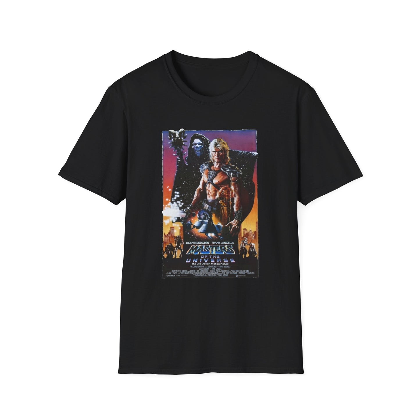 Masters of the Universe T-Shirt - Dolph Lundgren 1980s Retro Movie Tee