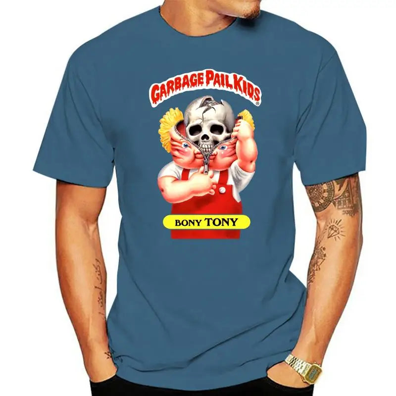 Garbage Pail Kids Bony Tony T-Shirt - Vintage 1980s GPK Graphic Tee