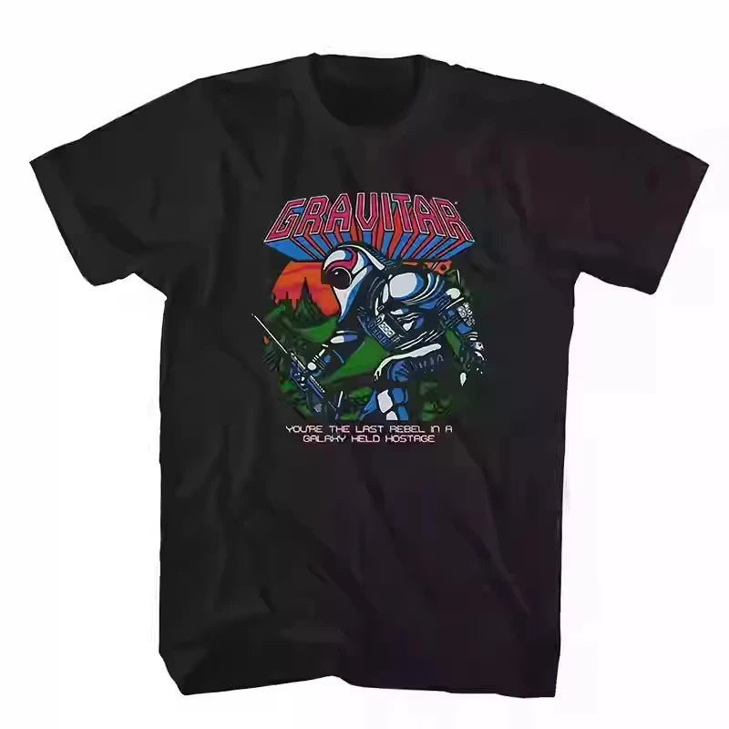 Atari 2600 T-Shirt - Retro Gaming Tee - Vintage Arcade Console Graphic Cotton Shirt