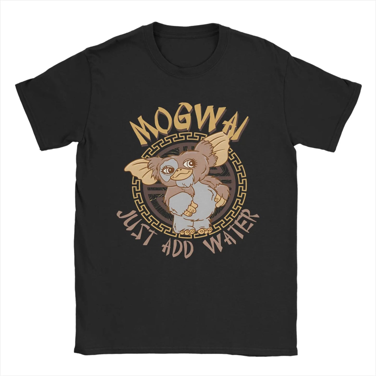 Gremlins Mogwai T-Shirt - Retro 80s Horror Movie Tee - Gizmo Christmas Novelty Cotton Shirt