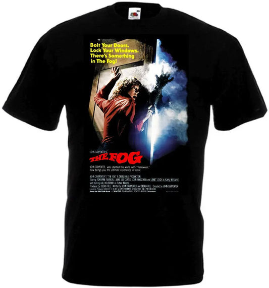 The Fog T-Shirt - 1980 Horror Movie John Carpenter Poster Art