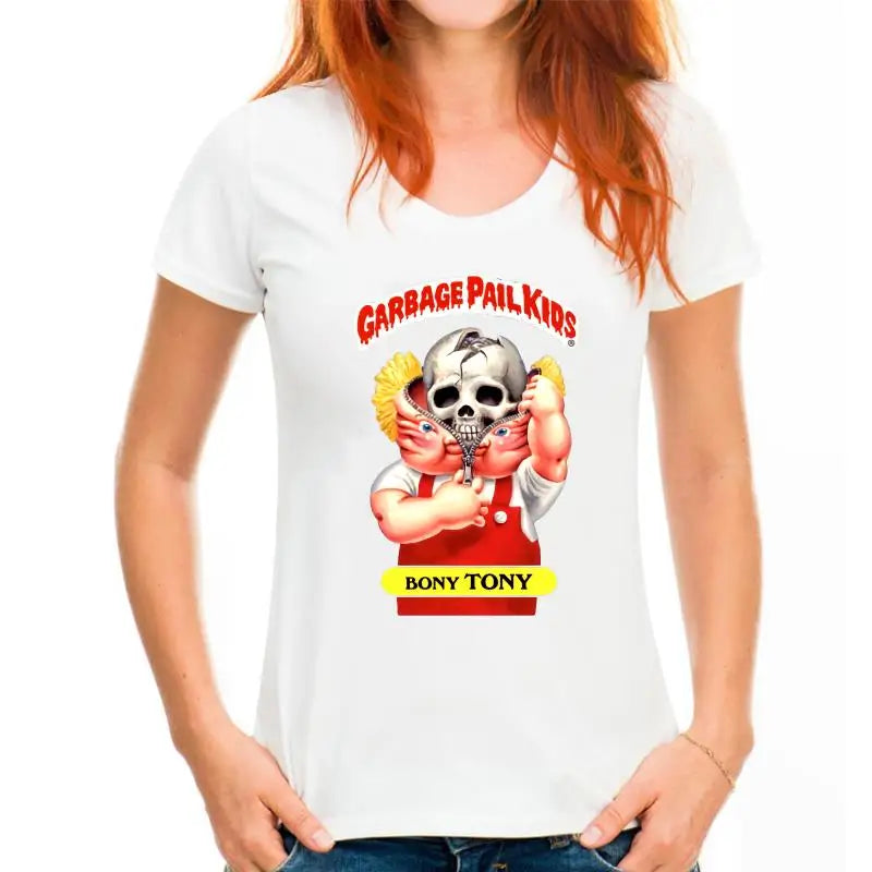 Garbage Pail Kids Bony Tony T-Shirt - Vintage 1980s GPK Graphic Tee