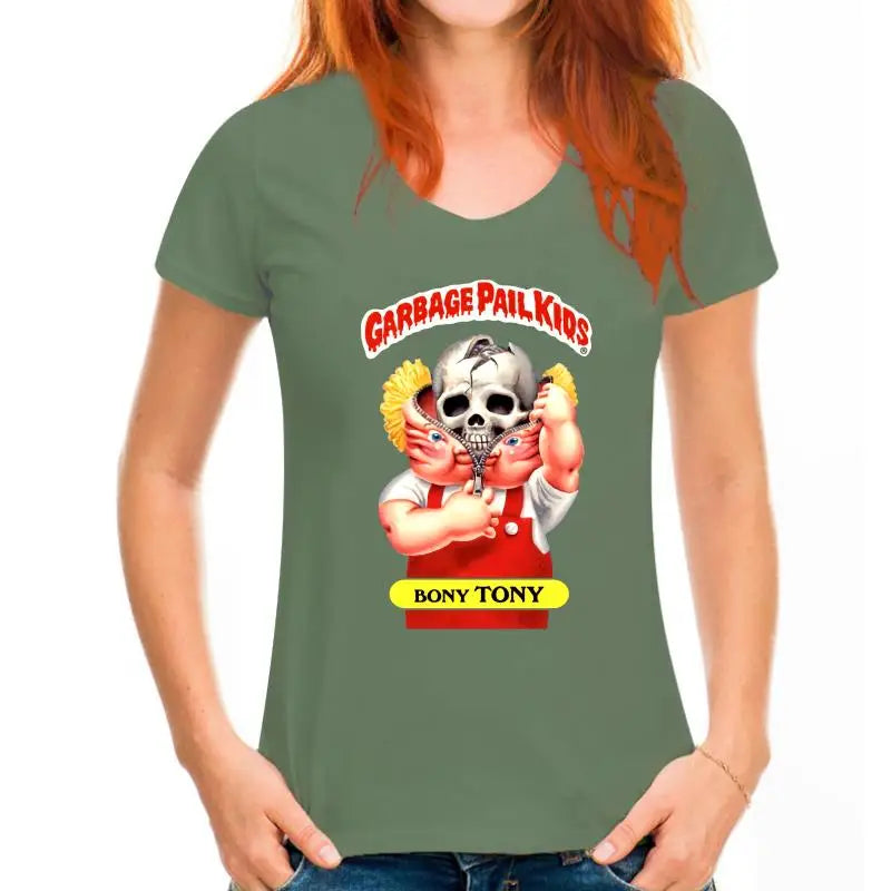 Garbage Pail Kids Bony Tony T-Shirt - Vintage 1980s GPK Graphic Tee
