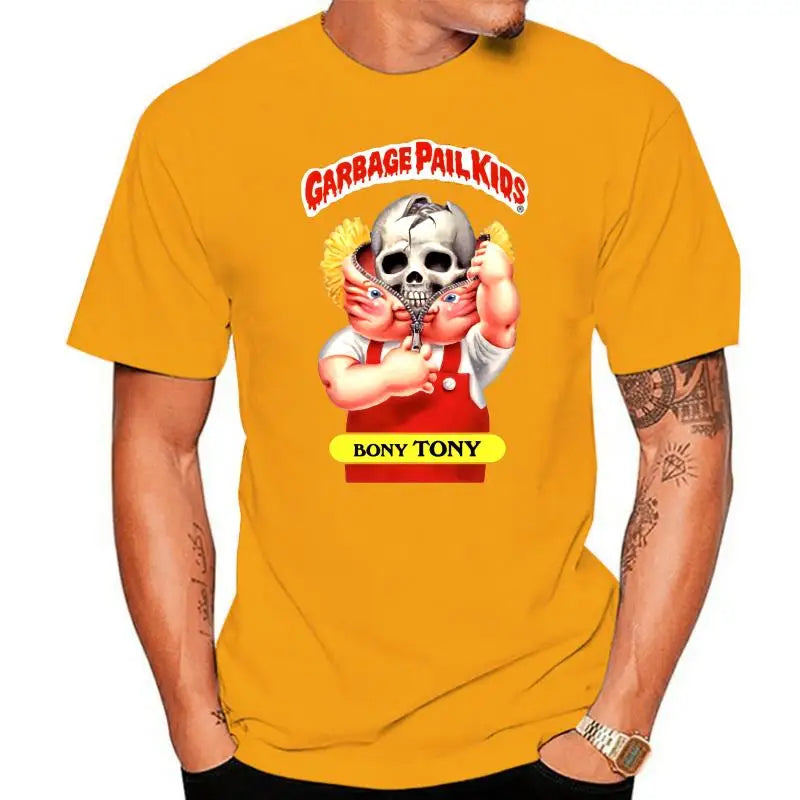 Garbage Pail Kids Bony Tony T-Shirt - Vintage 1980s GPK Graphic Tee