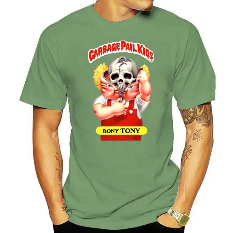 Garbage Pail Kids Bony Tony T-Shirt - Vintage 1980s GPK Graphic Tee