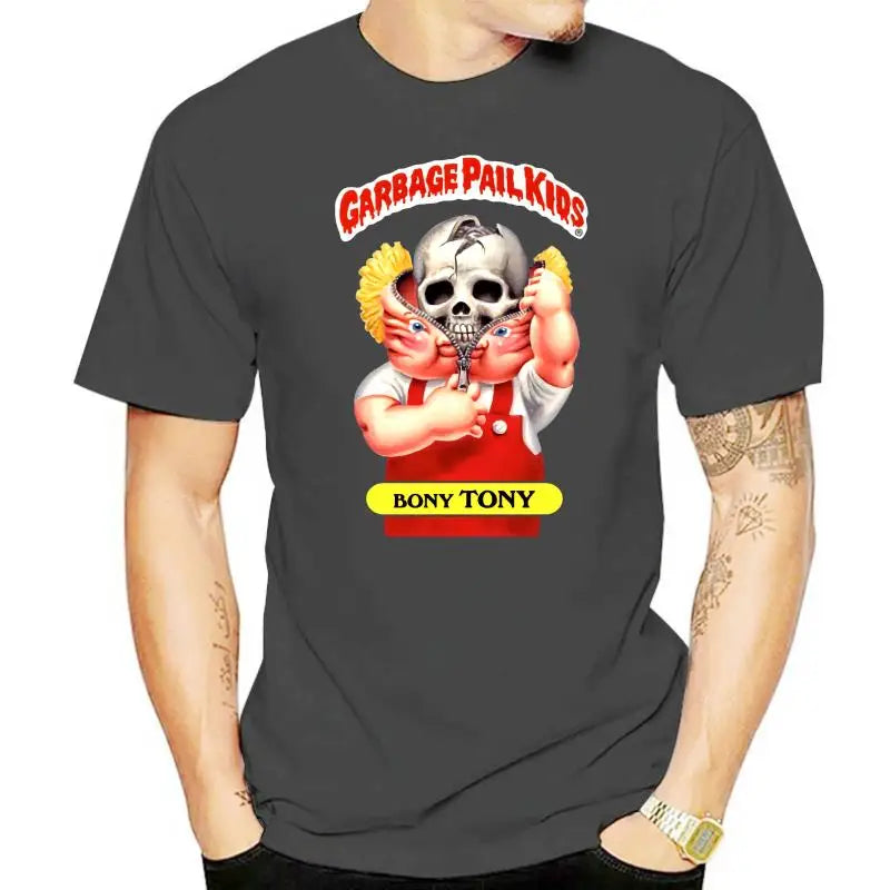 Garbage Pail Kids Bony Tony T-Shirt - Vintage 1980s GPK Graphic Tee