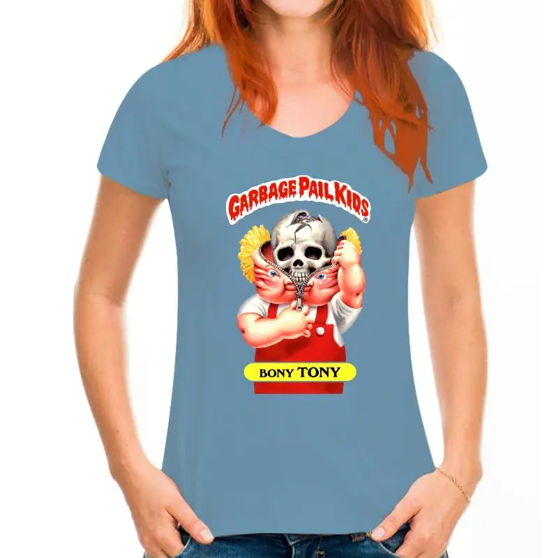 Garbage Pail Kids Bony Tony T-Shirt - Vintage 1980s GPK Graphic Tee
