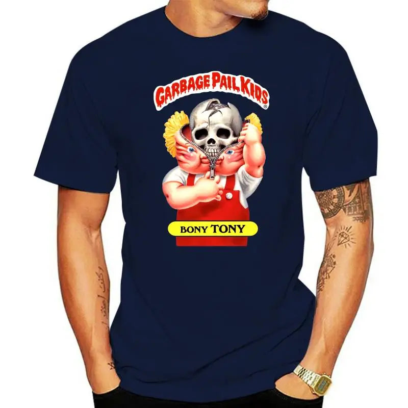 Garbage Pail Kids Bony Tony T-Shirt - Vintage 1980s GPK Graphic Tee