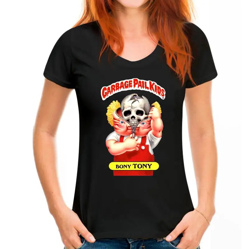 Garbage Pail Kids Bony Tony T-Shirt - Vintage 1980s GPK Graphic Tee