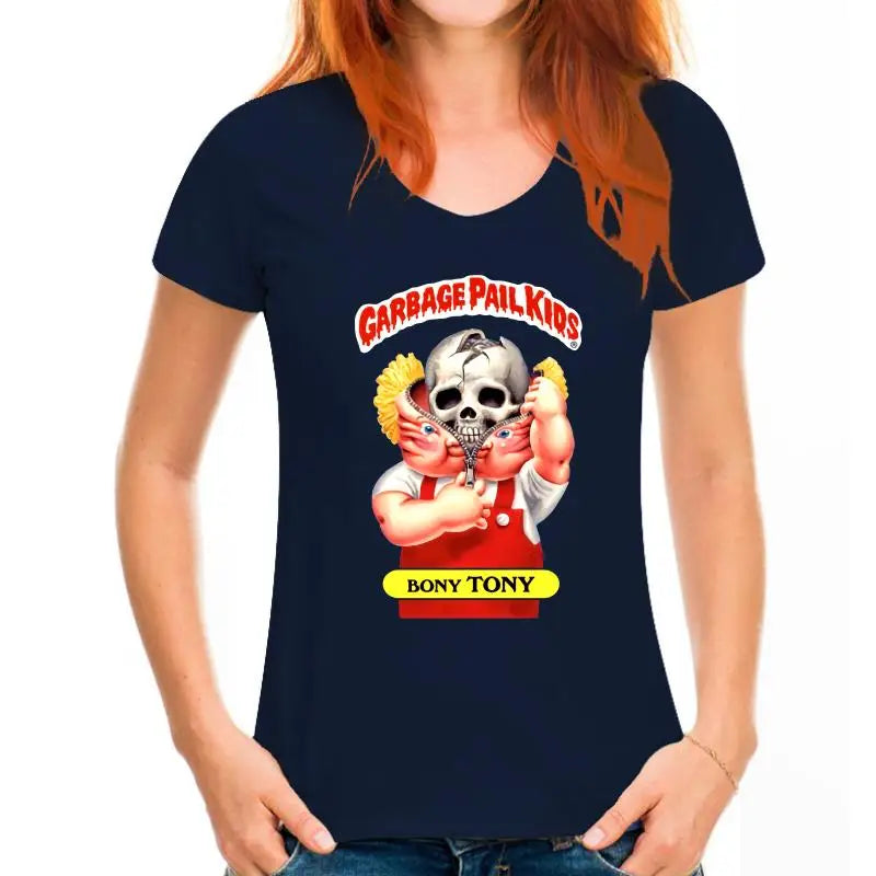 Garbage Pail Kids Bony Tony T-Shirt - Vintage 1980s GPK Graphic Tee