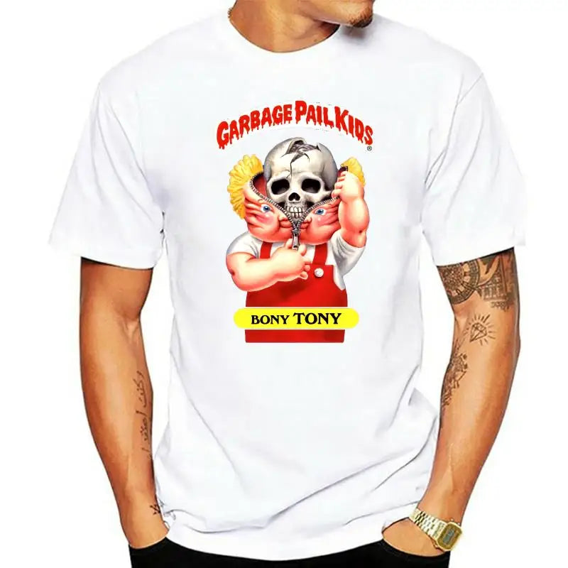 Garbage Pail Kids Bony Tony T-Shirt - Vintage 1980s GPK Graphic Tee