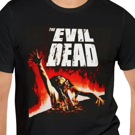 The Evil Dead T-Shirt - Vintage 1980s Horror Movie Poster Tee
