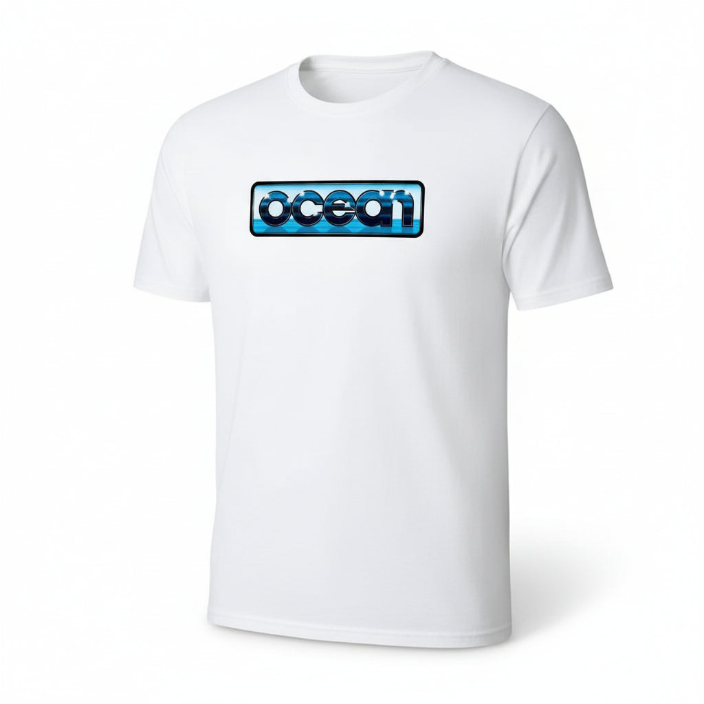 Ocean Software Logo T-Shirt - Retro 80s Gaming Tee (Amiga, C64, Amstrad, Spectrum)