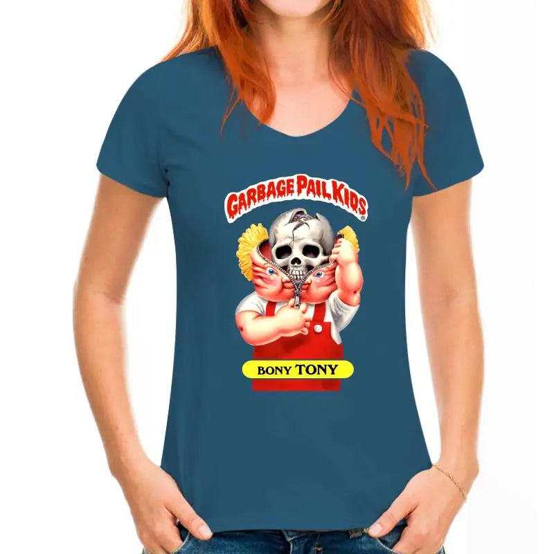 Garbage Pail Kids Bony Tony T-Shirt - Vintage 1980s GPK Graphic Tee