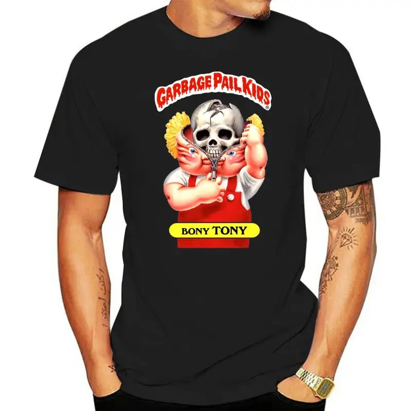 Garbage Pail Kids Bony Tony T-Shirt - Vintage 1980s GPK Graphic Tee