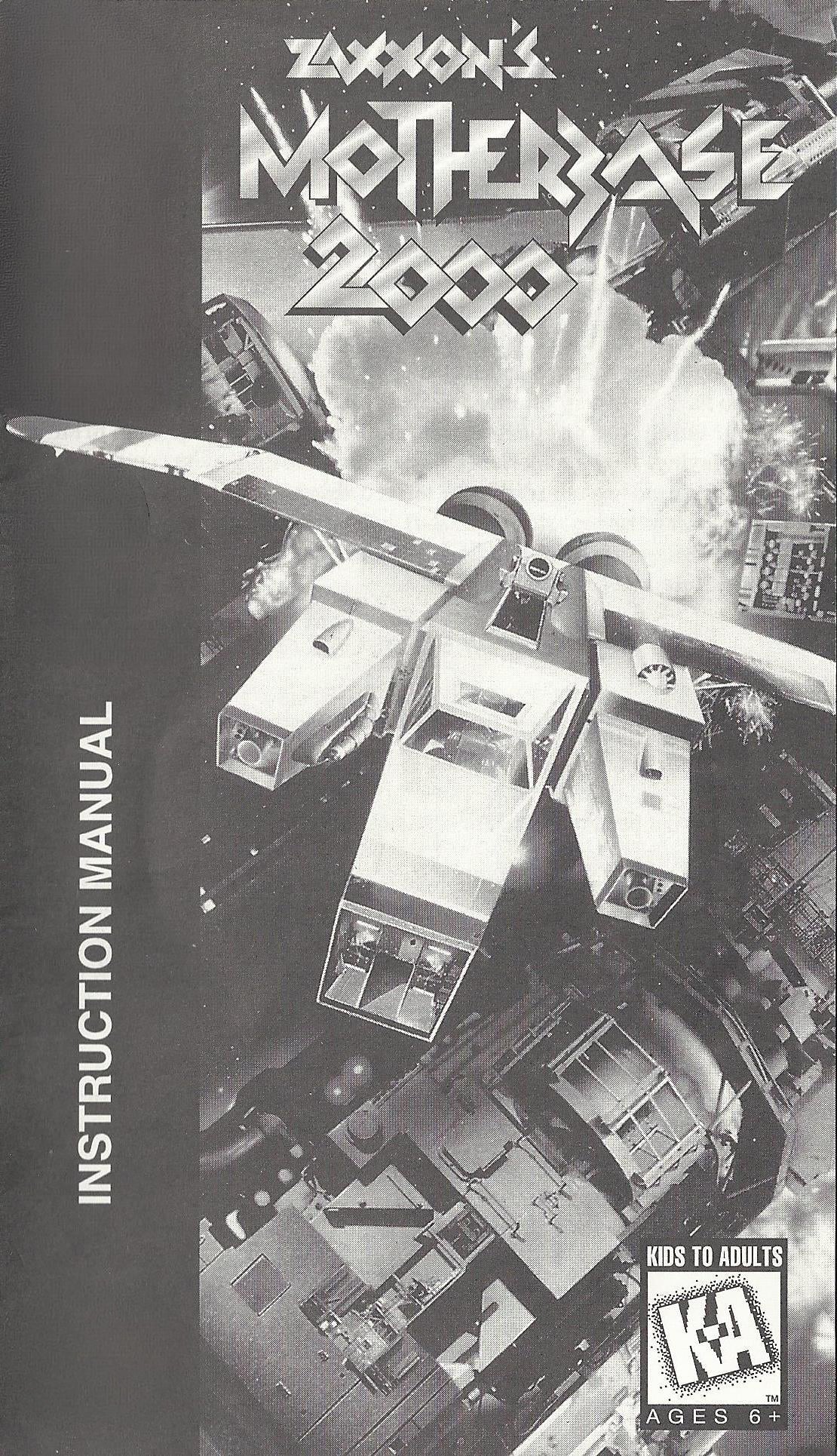 Zaxxon's Motherbase 2000 Reproduction Cartridge - Classic Isometric Space Shooter - Sega Genesis 32X Compatible