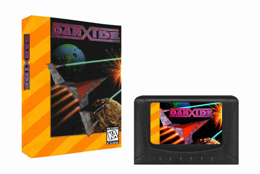 Darxide (32X Compatible) (32X Shell) – Reproduction Video Game Cartridge with Case image 0