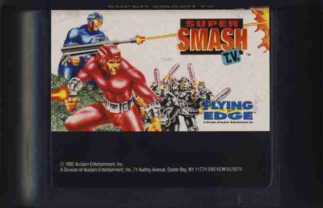 Super Smash T.V. (Genesis Compatible) - Reproduction Video Game Cartridge image 0