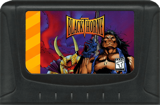 Blackthorne (32X Compatible) (32X Shell) - Reproduction Video Game Cartridge with Case and Manual image 1